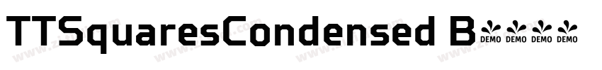 TTSquaresCondensed B字体转换